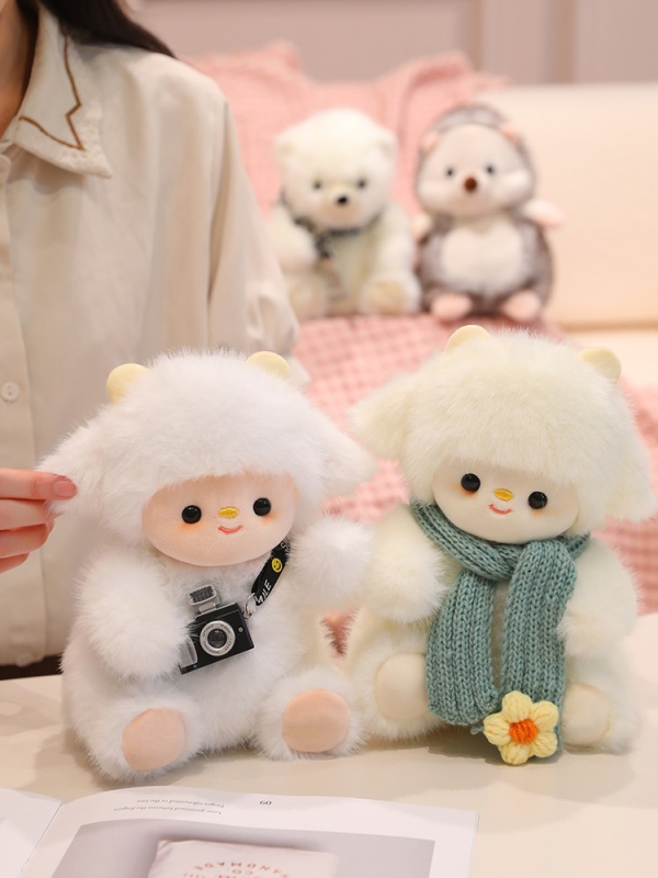 Ηλεκτρικό plush παιχνίδάκι με μουσική λειτουργία, κοντό plush, γέμισμα PP βαμβάκι, κατάλληλο για ηλικίες 7–14