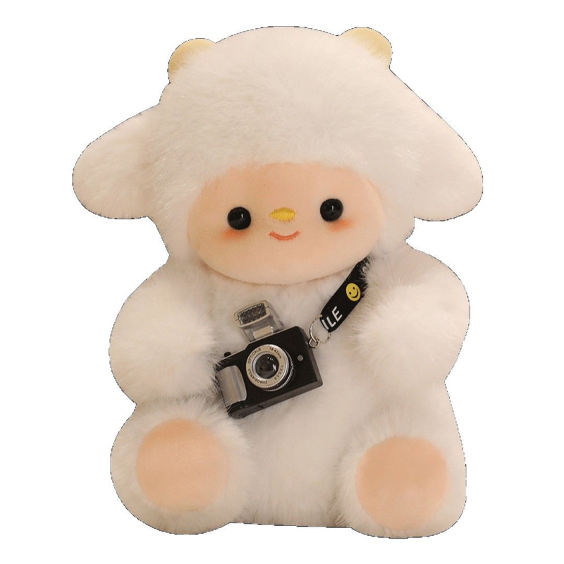 Ηλεκτρικό plush παιχνίδάκι με μουσική λειτουργία, κοντό plush, γέμισμα PP βαμβάκι, κατάλληλο για ηλικίες 7–14