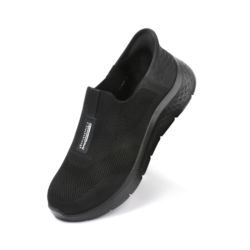 Slip-on tenisice za hodanje s prozračnim mrežastim gornjim dijelom, lagano ublažavanje, niski vrh, gumena potplata, unisex