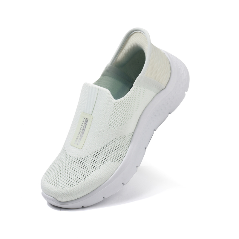 Slip-on tenisice za hodanje s prozračnim mrežastim gornjim dijelom, lagano ublažavanje, niski vrh, gumena potplata, unisex