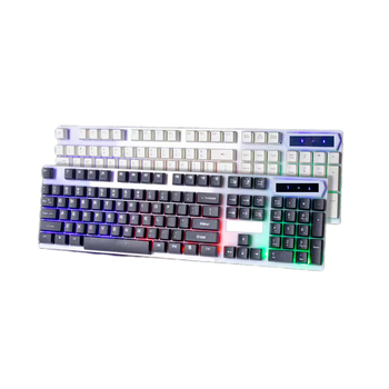 Set tastatură și mouse, USB cablat, peste 98 taste, ABS corp, iluminare monocromă