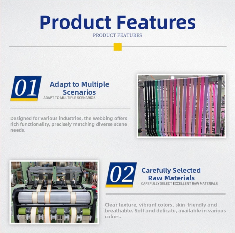 Leopard uzorak jacquard poliester traka za odjeću, kaiš za kućne ljubimce i kaiševe za torbe