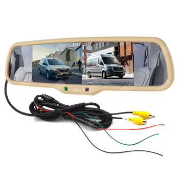 Enrange ERG-6001AV IPS monitor de recul pentru vehicul, afișaj cu 2 split, intrare AHD 720P, compatibil universal