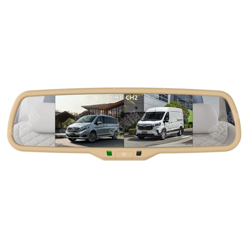 Enrange ERG-6001AV IPS monitor de recul pentru vehicul, afișaj cu 2 split, intrare AHD 720P, compatibil universal