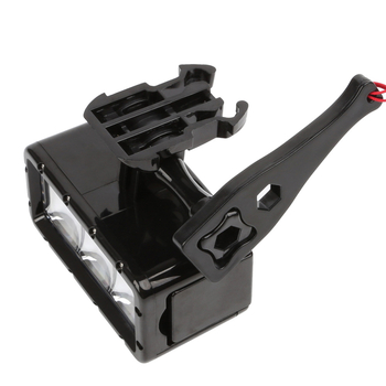 Светлина за подводно осветяване за GoPro Hero12/10/9/8, Insta360 и DJI камери; подходяща за подводно осветяване и допълнително осветление по време на заснемане; тегло 0.184 кг