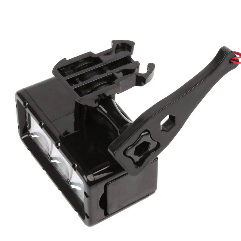 Светлина за подводно осветяване за GoPro Hero12/10/9/8, Insta360 и DJI камери; подходяща за подводно осветяване и допълнително осветление по време на заснемане; тегло 0.184 кг