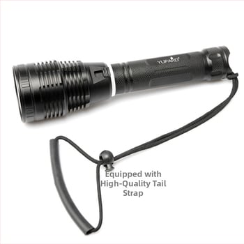 Fenar subacvatic LED pentru scufundări, 20W, 4000mAh, rază 200–500 m, rotație 360°