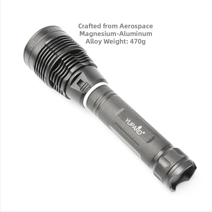 Fenar subacvatic LED pentru scufundări, 20W, 4000mAh, rază 200–500 m, rotație 360°