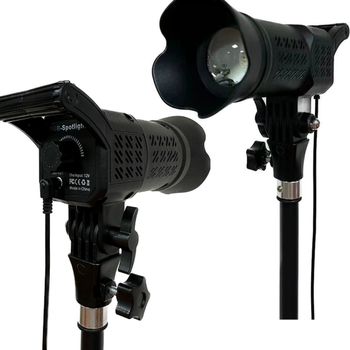 Lumină de umplere pentru fotografie pentru transmisiuni live, 36W, 12V, model FSD-168, control de la distanță