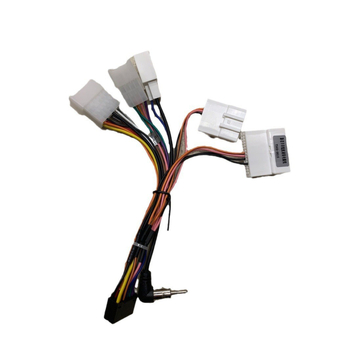 Ramă de navigație auto pentru Toyota cu transmisie manuală, 2010–2018, ABS+PC, include ramă, panou și conector de cablu