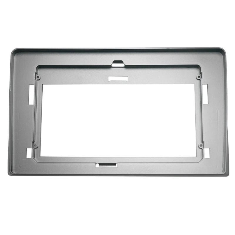 Ramă de navigație auto pentru Toyota cu transmisie manuală, 2010–2018, ABS+PC, include ramă, panou și conector de cablu