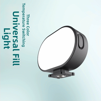 LED doplnkové svetlo pre živé video a fotografovanie, do 10W, tri farebné teploty, stolové použitie