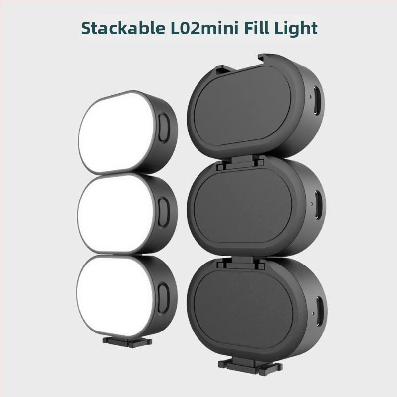 LED doplnkové svetlo pre živé video a fotografovanie, do 10W, tri farebné teploty, stolové použitie