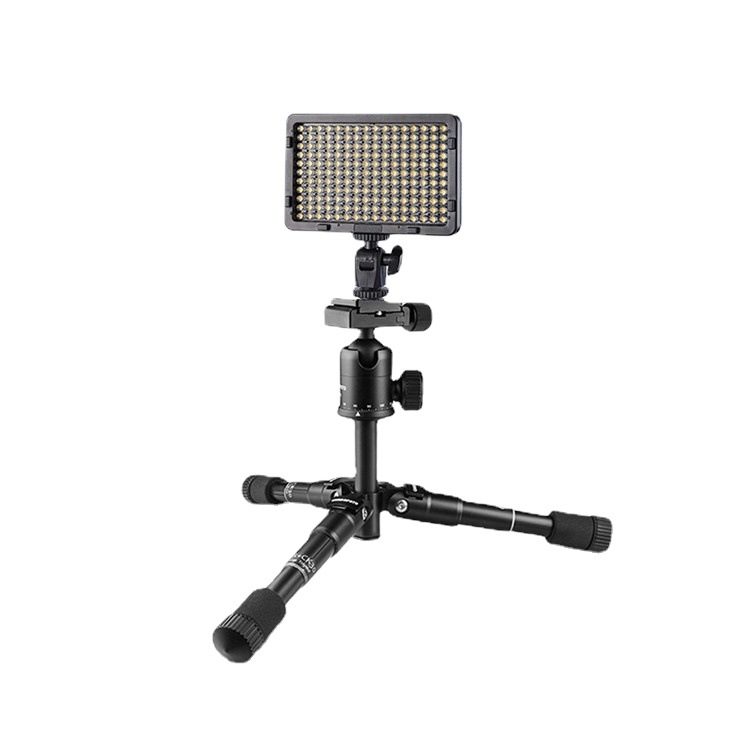 Lumină de fill pentru fotografie PT-176S | LED 11W, 3200K/5600K, reglaj luminozitate 10–1400%, portabil