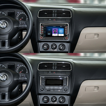 Volkswagen 7-inčni Android navigacijski sustav za automobil s GPS, Bluetooth i bežičnim CarPlayem – središnja konzola