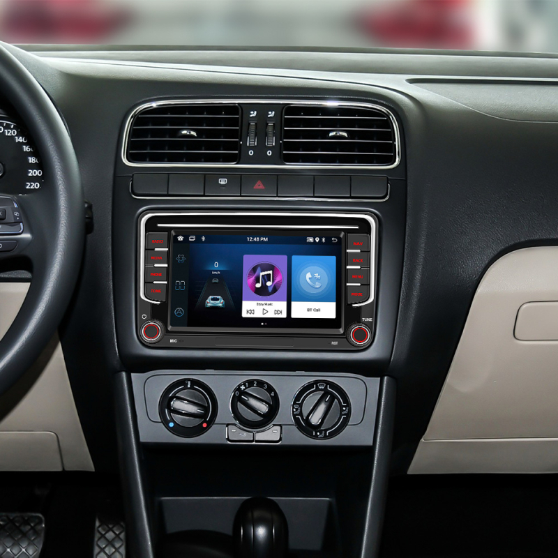 Volkswagen 7-inčni Android navigacijski sustav za automobil s GPS, Bluetooth i bežičnim CarPlayem – središnja konzola