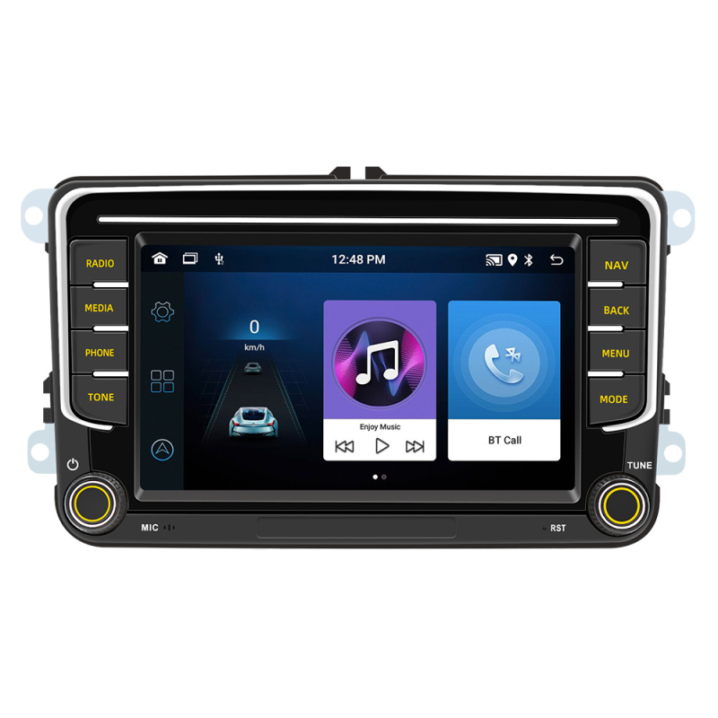 Volkswagen 7-inčni Android navigacijski sustav za automobil s GPS, Bluetooth i bežičnim CarPlayem – središnja konzola