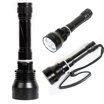 Lampa LED lanterna 60W, corp din aliaj de aluminiu, baterie 2200mAh, utilizare subacvatică, rază peste 500 de metri