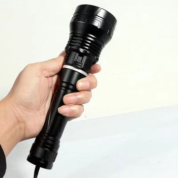 Lampa LED lanterna 60W, corp din aliaj de aluminiu, baterie 2200mAh, utilizare subacvatică, rază peste 500 de metri