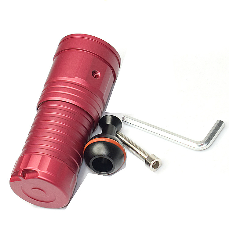 A10 Iluminare subacvatică pentru muncă și fotografie – Lumină de umplere, LED de 40W, aliaj de aluminiu, alimentare pe baterii, multifuncțional, rază până la 50 m