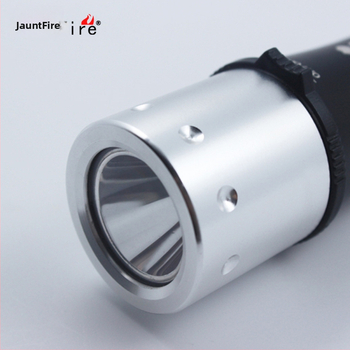 Podvodna LED svjetiljka za ronjenje — aluminijsko kućište, snaga 10W, domet 200–500 m, rotacija 360°, vodootporna