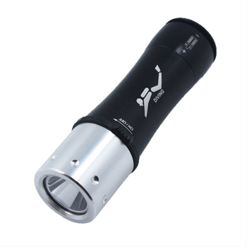 Podvodna LED svjetiljka za ronjenje — aluminijsko kućište, snaga 10W, domet 200–500 m, rotacija 360°, vodootporna