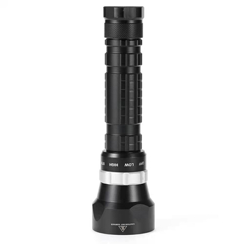 Lumină LED pentru fotografiere subacvatică, carcasă din aliaj de aluminiu, 50W putere, baterie reîncărcabilă 9500mAh, sursă de lumină LED, rază maximă 200-500 m.