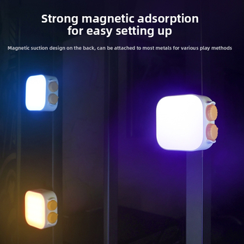 RGB svetlo na doplnenie pre fotografovanie na mobile s 6W, 5V, viacstupňové nastavenie, prispôsobiteľné spracovanie