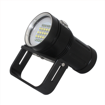 Lampa cu 27 LED pentru scufundări și minerit – lampă de lucru, corp din aliaj de aluminiu, alimentare cu baterie