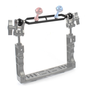 Puluz PU260 Podvodno svjetlosno rame za kameru od aluminijske legure – ultra lagano, kompatibilno s akcijskim kamerama, s kugličnom glavom