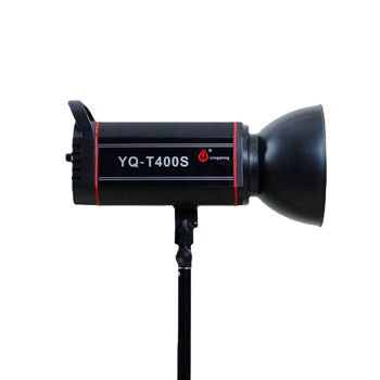 Lumină de fotografiat cu carcasă metalică, model YQ-T400S, 400W, telecomandă, reglare în mai multe trepte, trei temperaturi de culoare