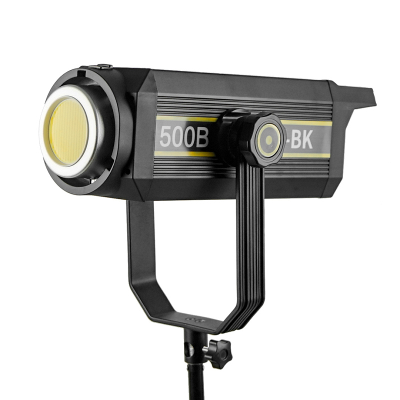 Lumină LED de umplere pentru transmisiuni live și fotografie de frumusețe, COB LED, corp metalic, putere 150W+, trei temperaturi ale culorii, 220V