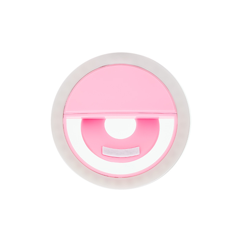 Lampa LED circulară pentru telefon - 28/36 LED, sub 10W, 3V, baterie reîncărcabilă 150mAh, manevrabilă