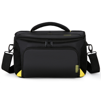 Nikon DSLR torba za fotoaparat s remenom s zračnim jastučićem, poliesterska, torba preko ramena, kompatibilna s D7500, D7100, D3200, D5600, D90