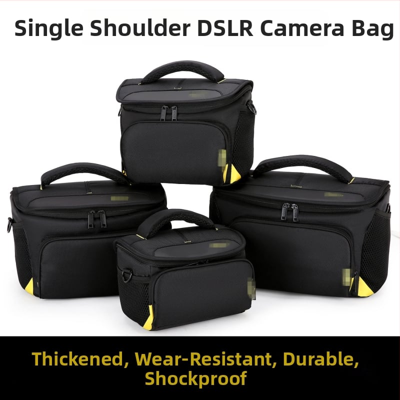 Nikon DSLR torba za fotoaparat s remenom s zračnim jastučićem, poliesterska, torba preko ramena, kompatibilna s D7500, D7100, D3200, D5600, D90