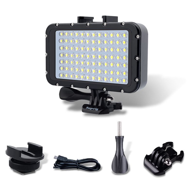 84-LED подводна светлина за GoPro аксесоари, водоустойчива