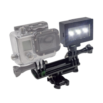 Lumină subacvatică pentru fotografiere GoPro HERO4/3+/3, carcasă din plastic Wesport