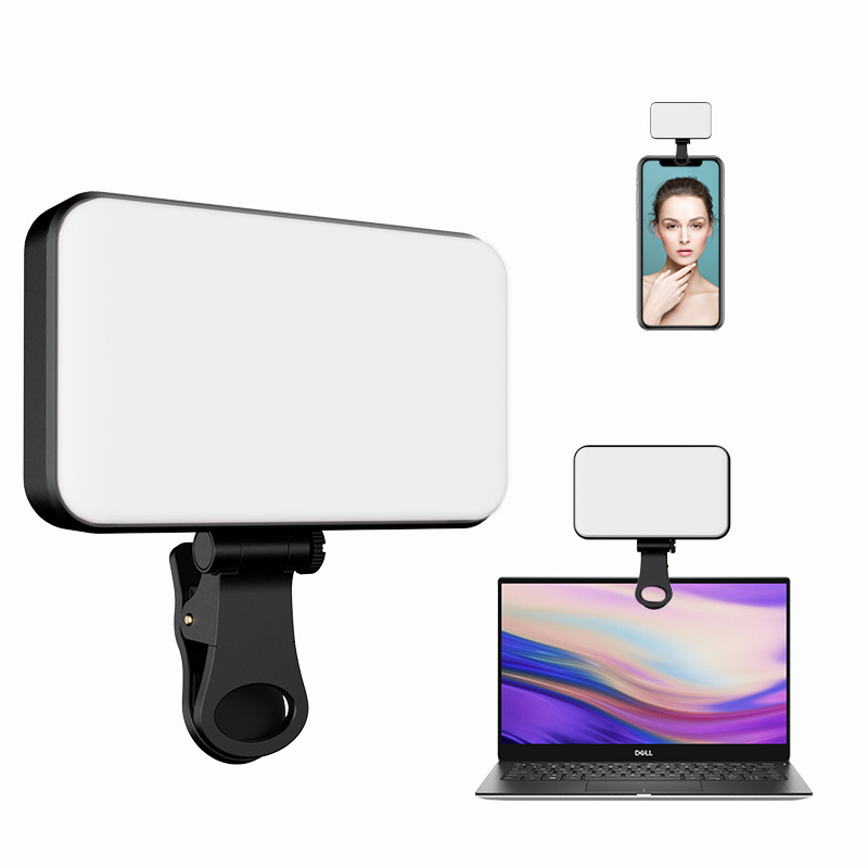LED lampica za mobitel za livestream i fotografiranje, tri boje temperature, USB punjenje, kompaktna ambijentalna rasvjeta