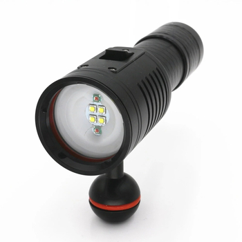 D02 LED svjetlo za dopunjavanje roniocima – Solarstorm, 40W, 4000mAh, punjivo, aluminijska legura, podvodna radna svjetiljka, domet 100–200 m