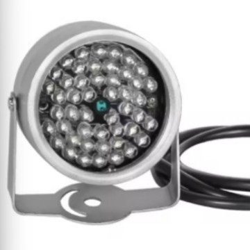 Lumină de completare pentru cameră cu 48 LED, 12V infraroșu LED flood pentru o singură cameră, sub 10W, 850 nm