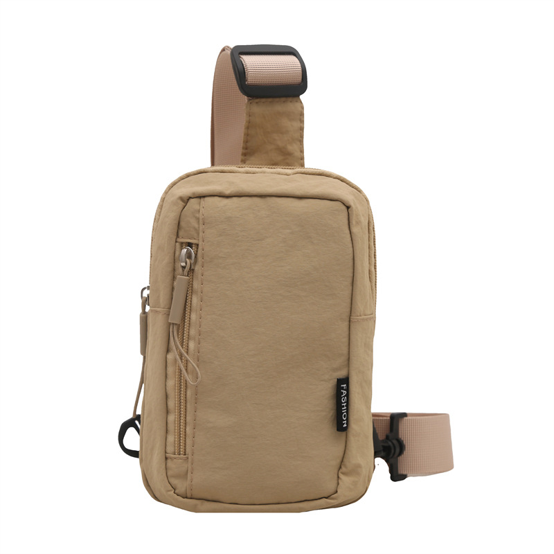 Ženska crossbody torba u urbanom jednostavnom stilu — kompaktan dizajn; materijal: specijalni materijal; otvaranje: zatvarač; unutarnja pretinica za mobitel; vanjski tip torbe: trodimenzionalna torba; sezona: ljeto 2025