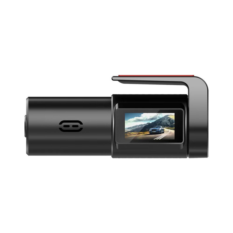 Automobilska dash kamera s 1080p HD noćnim vidom, 170° širokokutni objektiv, Wi‑Fi i slot za TF karticu