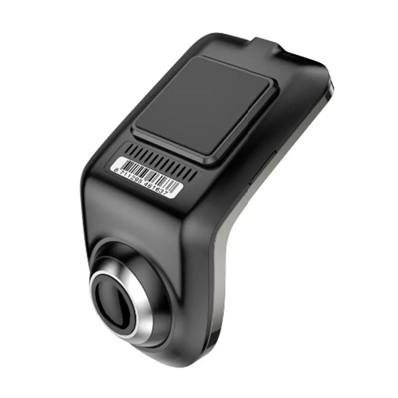 Automobilska dash kamera s ADAS, 720p HD, 170° široki kut, montaža na prednje staklo, 16GB memorija