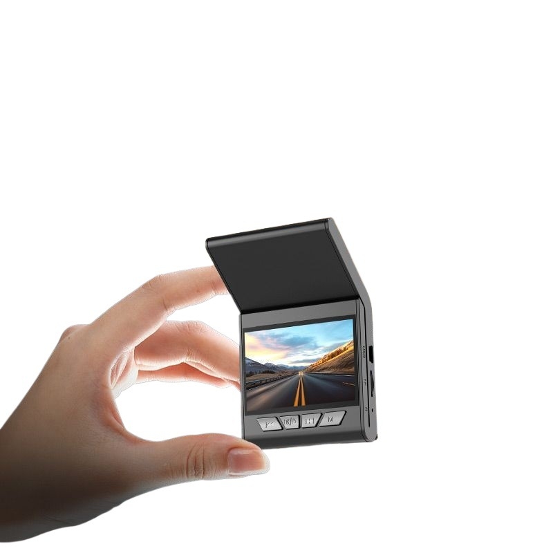 Automobilio dash cam viskas viename su naktiniu matymu (1080p rezoliucija, be ekrano, belaidė įrengimo, ciklinis įrašas, judesio jutiklis)