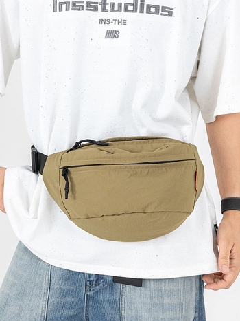 Studentska crossbody torba, urban minimalistički stil, Oxford tkanina, poliester podstava, velika kapaciteta, unutarnji džep za telefon i laminirani džep sa zatvaračem