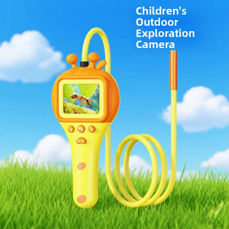 Vaikų lauko tyrimų kamera, 1080p, IP67 atsparumas vandeniui, 8 LED šviesos, 70° matymo kampas, Modelis E01