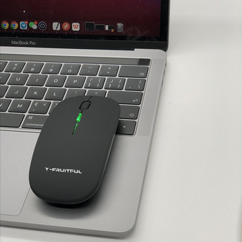 M1 Ασύρματο ποντίκι; Ασύρματη σύνδεση 2.4G USB; Οπτικός αισθητήρας 1000dpi; Αθόρυτη λειτουργία; Ασύρματη φόρτιση με φωτισμό