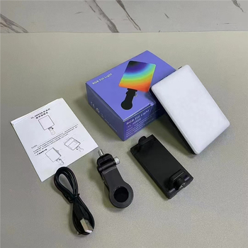 VL-68RGB LED Nadomještavajuće svjetlo, Prijenosna džepna svjetiljka za mobilnu fotografiju i vanjske prijenose uživo, Ručni način, <10W, 5V1A