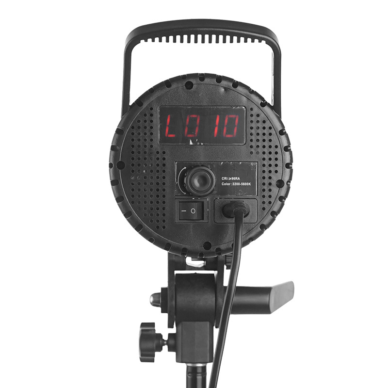 Fotografsko svjetlo za popunu s COB LED, 220V, trobojna temperatura boje
