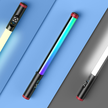 Μίνι RGB Ράβδος Φωτισμού Γέμισμα, Χειροποίητη για Live Streaming και Φωτογράφιση, Ενσωματωμένη μπαταρία 2000mAh, 3.7V, Μοντέλο ST118